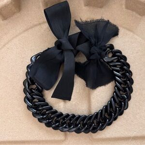 🖤 Paris Silk Bow Necklace 🖤